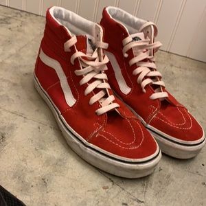 vans red